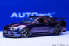  AUTOArt 1/18 Nismo R34 GT-R Z-Tune (Midnight Purple III) Finished Model 