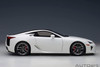  AUTOArt 1/18 Lexus LFA (Whitest White/Black Carbon) Finished Model 