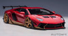  AUTOArt 1/18 Liberty Walk LB-Works Lamborghini Aventador Ltd (H Red/Gold) Finished Model 