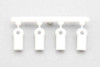  Yokomo BD-S5W Shock End Ball Cap DPM Shock For Use With (White) 