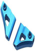  Yokomo D-141 Aluminum Front Upper A Arm Left/Right Arm Kit For Use (Blue) 