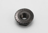  Yokomo ZC-N4FBKA Flanged Nut (Black 4 Pieces) 4mm / Aluminum Serration 