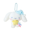  Sanrio Cinnamoroll Mascot Holder (Nemunemu Time) Strap Keychain 931993 