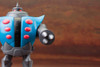 Kotobukiya 108176 KP417 Showa Mokei ShOnen Club Tsume Robot DX Version Non-Scale Kit
