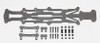  Yokomo Y2-002RxVA Matte Finish CG Made Narrow Main Chassis Set YD-2R Series 