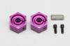  Yokomo Y2-011CP8A 8.0mm Clamp Style Wheel Hub For General Use (Purple) 