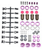  Yokomo Y2-SBBSPA SLF Big Bore Shock Set RD/SD/MD Series For Use With Purple 