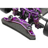  Yokomo Y2-P001BA Aluminum F Bumper Brace For RD/SD/MD Series Chamfer (Purple) 