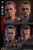  Hot Toys Movie Masterpiece Deluxe - 1/6 Scale Fully Poseable Figure: Terminator 2: Judgment Day - T-800 (Battle Damaged Version 2.0) 