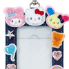  Sanrio Pass & Card Case (Denim Patch) Characters Commuter Pass Holder 260126 