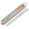 Pokemon Center Original Pokemon Center Popping Up Antibacterial Slide Chopsticks & Chopstick Case Set 