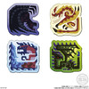 Bandai Candy Monster Hunter 20th Anniversary Chara-Magnets 14pcs Box