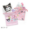  Sanrio Characters Kinchaku Set (Pitato Friends Photo Design) 