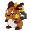  Kawada NBPM_105 nanoblock Pokemon Raichu 