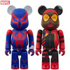 Bearbrick BE@RBRICK Spider-Man 2099 & Spider-Woman 2pcs Set