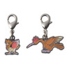Pokemon Center Original National Pokedex Metal Charm 021-022
