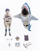  threezero FigZero: Dorohedoro - Ebisu (Peace Sharks Mascot Version) 1/6 Action Figure 
