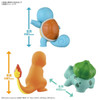  Bandai Pokemon Plamo Quick!! Charmander & Bulbasaur & Squirtle Set Plastic Model 