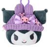  Sanrio Kuromi Face-Shaped Mini Pouch 312321 