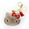 Other Sanrio Sparkling Leather Keychain Hello Kitty RE 