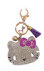 Other Sanrio Glittering Leather Key Holder Kitty PU 