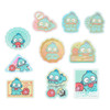  Sanrio Hangyodon Sticker Set 437671 