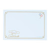  Sanrio Cinnamoroll Message Mini Pad contains 10 sheets (2 designs, 5 sheets each). 