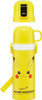  Skater Pikachu Face 2-Way Stainless Bottle SKDC4 