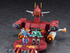 Hasegawa 1/500 "Combat Mecha Xabungle" Second Generation Iron Gear Plastic Model