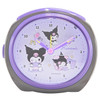  T's Factory Sanrio Consecutive Seconds Hand Bell Alarm Clock Kuromi 