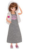 Takara Tomy Licca Doll Casual Dress Set  doll not included  (837107)