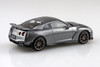  Aoshima RakuPla Snap Kit NISSAN R35 NISSAN GT-R 2024 Dark Metal Grey Plastic Model 