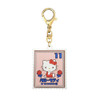  OST Sanrio C Retro Stamp Rubber Keyholder Hello Kitty 