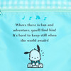  Sanrio Pochacco Backpack Children's Gym Clothes Bag with Name Space 