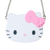  Sanrio Other Chain-Linked Double-Sided Mirror (I Love Hello Kitty) Hello Kitty Pink Mirror Makeup Portable 