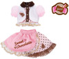 Takara Tomy Licca Doll Dress Set SWEETS Chocolate  doll not included  (813316)