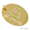 Other Sanrio Characters Gold Keychain Kuromi 
