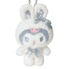 Sanrio Kuromi Mascot Charm (Fluffy Snow Rabbit) 432610
