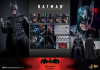  Hot Toys Movie Masterpiece 1/6 Scale Fully Poseable Figure Batman & Robin - Batman Figure 
