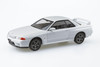  Aoshima RakuPla Snap Kit No.14-CW Nissan R32 Skyline GT-R (Crystal White) Plastic Model 