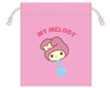  HASEPRO Sanrio C Chocolate Sagara Drawstring Pouch My Melody 
