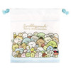  T's Factory Sumikkogurashi Plastic Cup And Drawstring Bag Set Everyone Gathers 