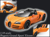  Doyusha 1/18 Bugatti Grand Sport Vitesse Plastic Model 
