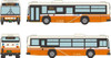  Tomytec Bus Collection Tobu Bus Central Goodbye V8 Erga (N scale) 