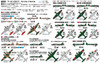  Pit-Road 1/700 Japanese Navy Aircraft Set 7 Plastic Model 