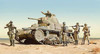 Platz 1/35 WW.II Italian Army Carro Armato M14/40 Serie I Italian Infantry Figure Plastic Model