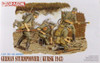  DRAGON 1/35 WW.II German Army Combat Engineer Kursk 1943 Figure Set Plastic Model 