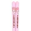  Sanrio My Melody Chopsticks Non-Slip Processing for Easy Gripping Natural Wood Material 