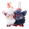 Pokemon Center Original Pair Mascots Magnetic Keychain Zorua & Hisuian Zorua