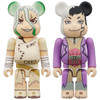  Medicom BE@RBRICK Senku Ishigami & Gen Asagiri 2pcs Set 